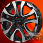 Диск 6j-15 4x100 40 60.1 Black-FP Khomen Wheels KHW-1503   Арт KHW103453