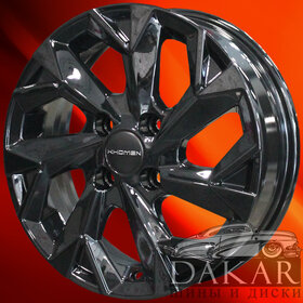 Диск 5.5j-14 4x98 35 58.5 Black Khomen Wheels KHW-1402   Арт KHW104102 Купить диски Диск 5.5j-14 4x98 35 58.5 Black Khomen Wheels KHW-1402   Арт KHW104102