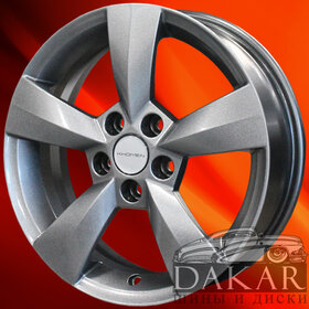 Диск 6j-15 5x100 38 57.1 G-Silver Khomen Wheels KHW-1504   Арт KHW100801 Литые диски Диск 6j-15 5x100 38 57.1 G-Silver Khomen Wheels KHW-1504   Арт KHW100801