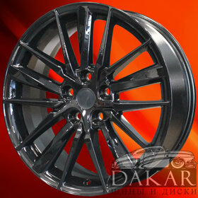 Диск 8j-18 5x114.3 50 60.1 Black Khomen Wheels KHW-1807   Арт KHW103402 Литые диски Диск 8j-18 5x114.3 50 60.1 Black Khomen Wheels KHW-1807   Арт KHW103402