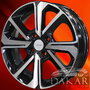 Диск 6j-15 4x100 40 60.1 Black-FP Khomen Wheels KHW-1501   Арт KHW100907