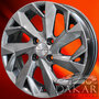 Диск 6j-15 4x100 50 60.1 Gray Khomen Wheels KHW-1508   Арт KHW104017