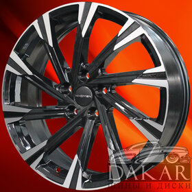 Диск 7.5j-19 5x114.3 40 60.1 Black-FP Khomen Wheels KHW-1901   Арт KHW190100BLF Литые диски Диск 7.5j-19 5x114.3 40 60.1 Black-FP Khomen Wheels KHW-1901   Арт KHW190100BLF