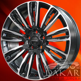 Диск 8.5j-20 5x120 45 72.6 Black-FP Khomen Wheels KHW-2004   Арт KHW200400BLF Купить диски Диск 8.5j-20 5x120 45 72.6 Black-FP Khomen Wheels KHW-2004   Арт KHW200400BLF