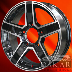 Диск 6.5j-16 5x139.7 35 98.5 Black-FP Khomen Wheels KHW-1614   Арт KHW106393 Купить диски Диск 6.5j-16 5x139.7 35 98.5 Black-FP Khomen Wheels KHW-1614   Арт KHW106393