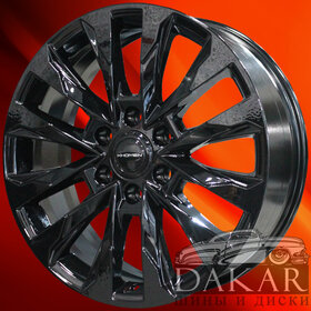 Диск 8j-20 6x139.7 36 100.1 Black Khomen Wheels KHW-2010   Арт KHW103277 Литые диски Диск 8j-20 6x139.7 36 100.1 Black Khomen Wheels KHW-2010   Арт KHW103277