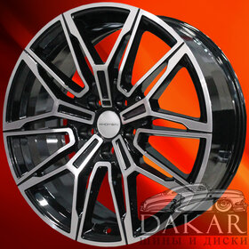 Диск 8.5j-19 5x114.3 45 67.1 Black-FP Khomen Wheels KHW-1904   Арт KHW190405BLF Купить диски Диск 8.5j-19 5x114.3 45 67.1 Black-FP Khomen Wheels KHW-1904   Арт KHW190405BLF