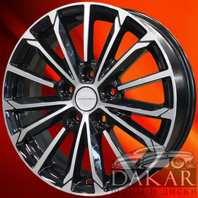 Диск 6.5j-16 5x108 50 63.3 Black-FP Khomen Wheels KHW-1611   Арт KHW102247 Литые диски Диск 6.5j-16 5x108 50 63.3 Black-FP Khomen Wheels KHW-1611   Арт KHW102247