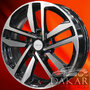 Диск 6.5j-16 5x108 50 63.3 Black-FP Khomen Wheels KHW-1612   Арт KHW103162