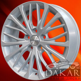 Диск 7j-17 5x114.3 45 60.1 F-Silver Khomen Wheels KHW-1705   Арт KHW100700 Литые диски Диск 7j-17 5x114.3 45 60.1 F-Silver Khomen Wheels KHW-1705   Арт KHW100700