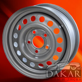Trebl X40025 6j-15 5x114.3 et45 dia54.1 silver Штампованные диски Trebl X40025 6j-15 5x114.3 et45 dia54.1 silver