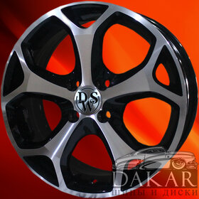 DWS-1670 6.5j-17 4x100 45 60.1 BFP Литые диски DWS-1670 6.5j-17 4x100 45 60.1 BFP