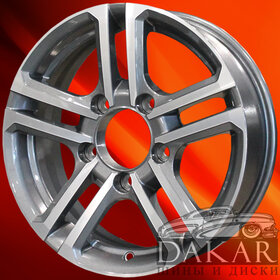 Диск 6.5j-16 5x139.7 35 98.5 Gray-FP Khomen Wheels KHW-1602   Арт ORG103308 Купить диски Диск 6.5j-16 5x139.7 35 98.5 Gray-FP Khomen Wheels KHW-1602   Арт ORG103308