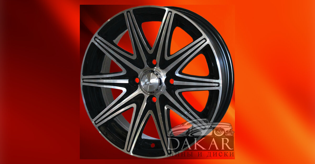 LS-803 6j-14 4x98 35 58.6 BKF купить литые диски шинный центр DAKAR